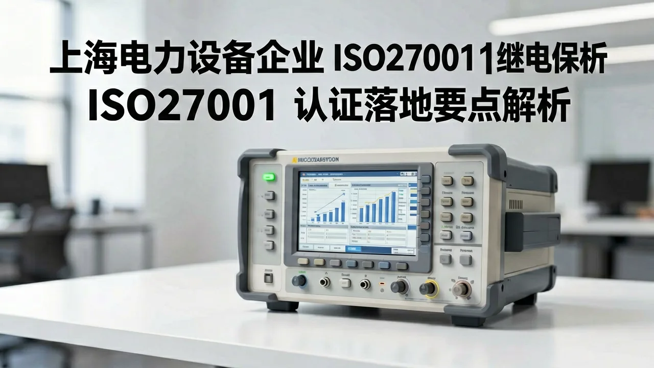 上海电力设备企业ISO27001认证落地要点解析